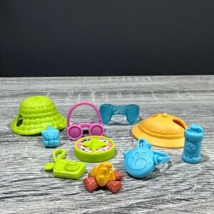 Littlest Pet Shop | Search N’ Safari Accessories - Bundle of 10 Toy Accessories